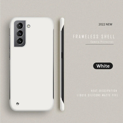 Thin Slim Hard PC Frameless Case For Samsung Galaxy S23 S20 S21 FE S22 Ultra S10 Plus NOTE 20 Ultra 9 10 Plus Matte Cover Funda