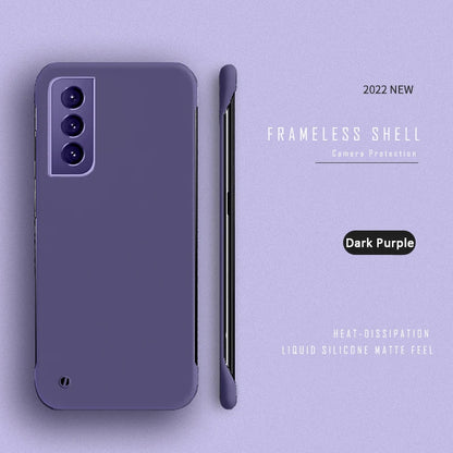 Thin Slim Hard PC Frameless Case For Samsung Galaxy S23 S20 S21 FE S22 Ultra S10 Plus NOTE 20 Ultra 9 10 Plus Matte Cover Funda