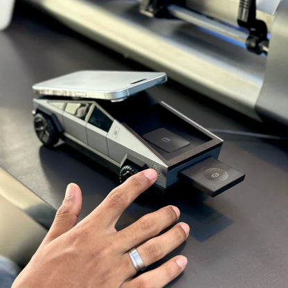 CyberDock+ Magnetic Wireless Charger Car 3-in-1