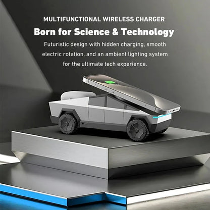 CyberDock+ Magnetic Wireless Charger Car 3-in-1