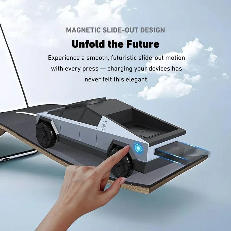 CyberDock+ Magnetic Wireless Charger Car 3-in-1