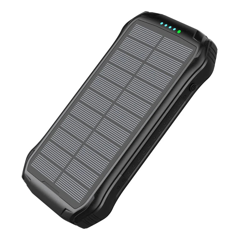 Wirelsess solar powerbank phone accessories torch