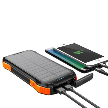 Wirelsess solar powerbank phone accessories torch